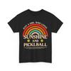 Pickleball Shirt, Just A Girl Who Loves Sunshine And Pickleball Vintage Shirt