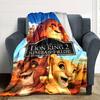 1pc Lion King 2 Simba's Pride Blanket Lightweight Flannel Throw for Sofa Bed Travel Camping Livingroom Office Couch Chair 1111KK