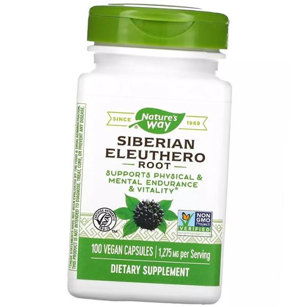 

Елеутерокок, Сибірський корінь елеутерококу 1275, Nature s Way 100 вегкапс (71344102) 100vcaps