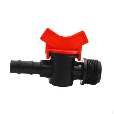 Barbed Drip Irrigation Tubing Valve Replacement Pipe Adapter Replace 3/4"x16mm Professional Water