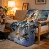 Throw High-Density Short Plush Blanket For Sofa Nap Air-Conditioned Room Soft Skin-Friendly P-Popular Games Warframe