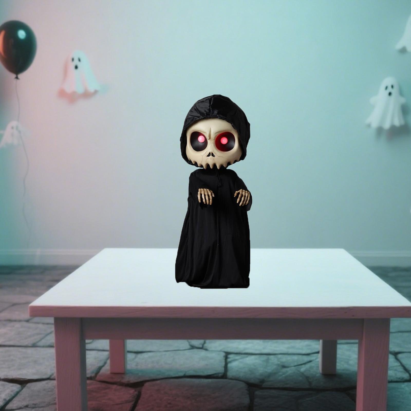 

Хэллоуин Человек в черном Череп Украшения One Size