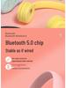 Y08 Over-Ear Bluetooth Headphones, Macaron Folding Design
