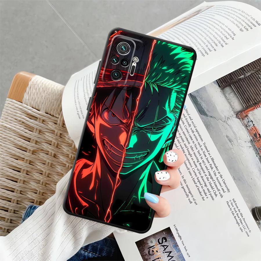 Funda Phone Cover Case for Xiaomi Redmi Note 12S 11S 10 9 8 Pro 11 13 12 Pro Plus 10S 9s Ones Pieces Luffy