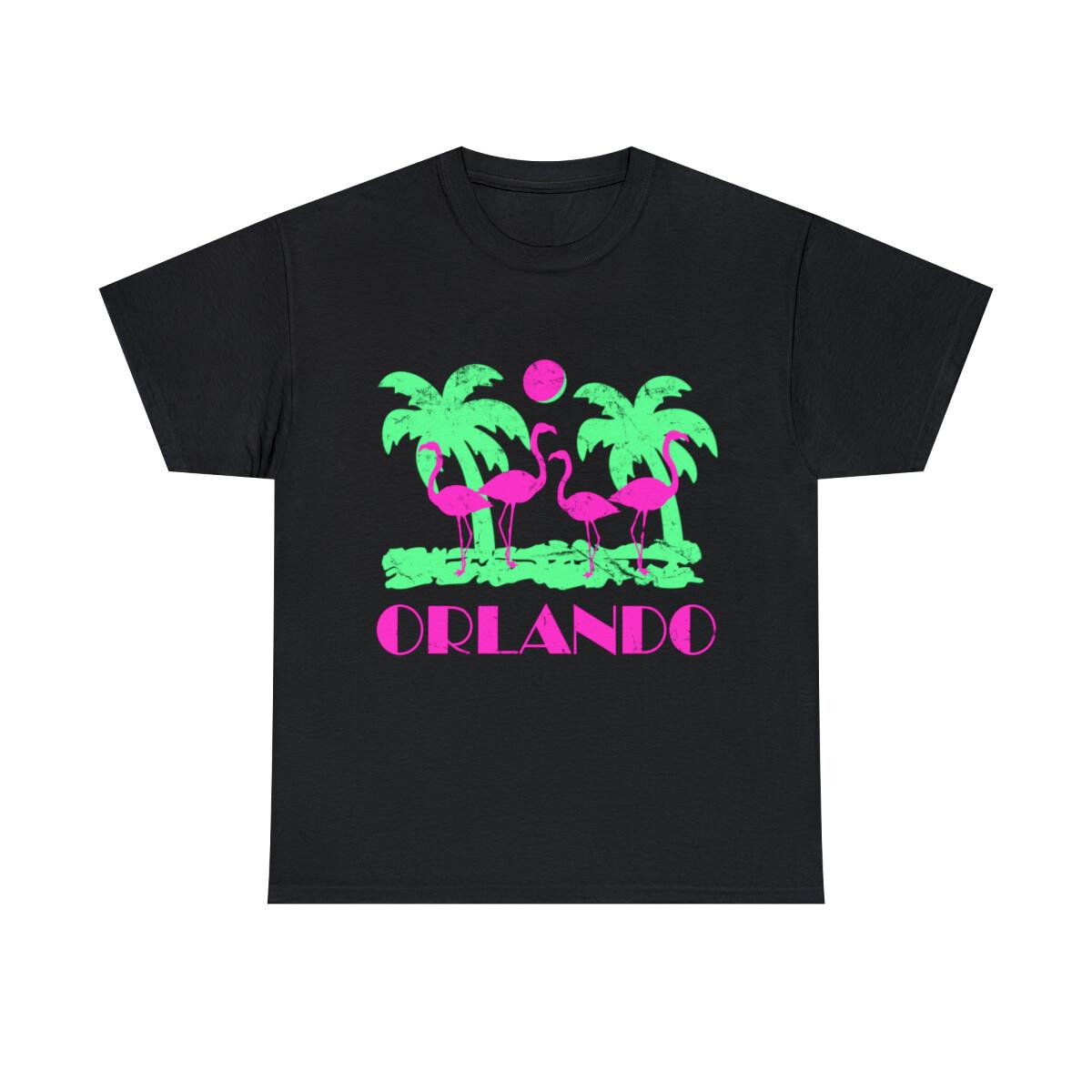 Retro Orlando Florida Graphic Tee Shirt, S-5XL S