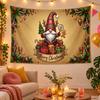 Weihnachtsthema Wandteppich, Xmas Wandbehang, Feiertags-Heim Schlafzimmer Dekoration