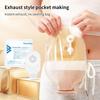 1Pcs Exhaustable Colostomy Bags 65Mm Hole Drainable Ostomy Bags Stoma Care Pouch With Clips Closure Colostomy Bag