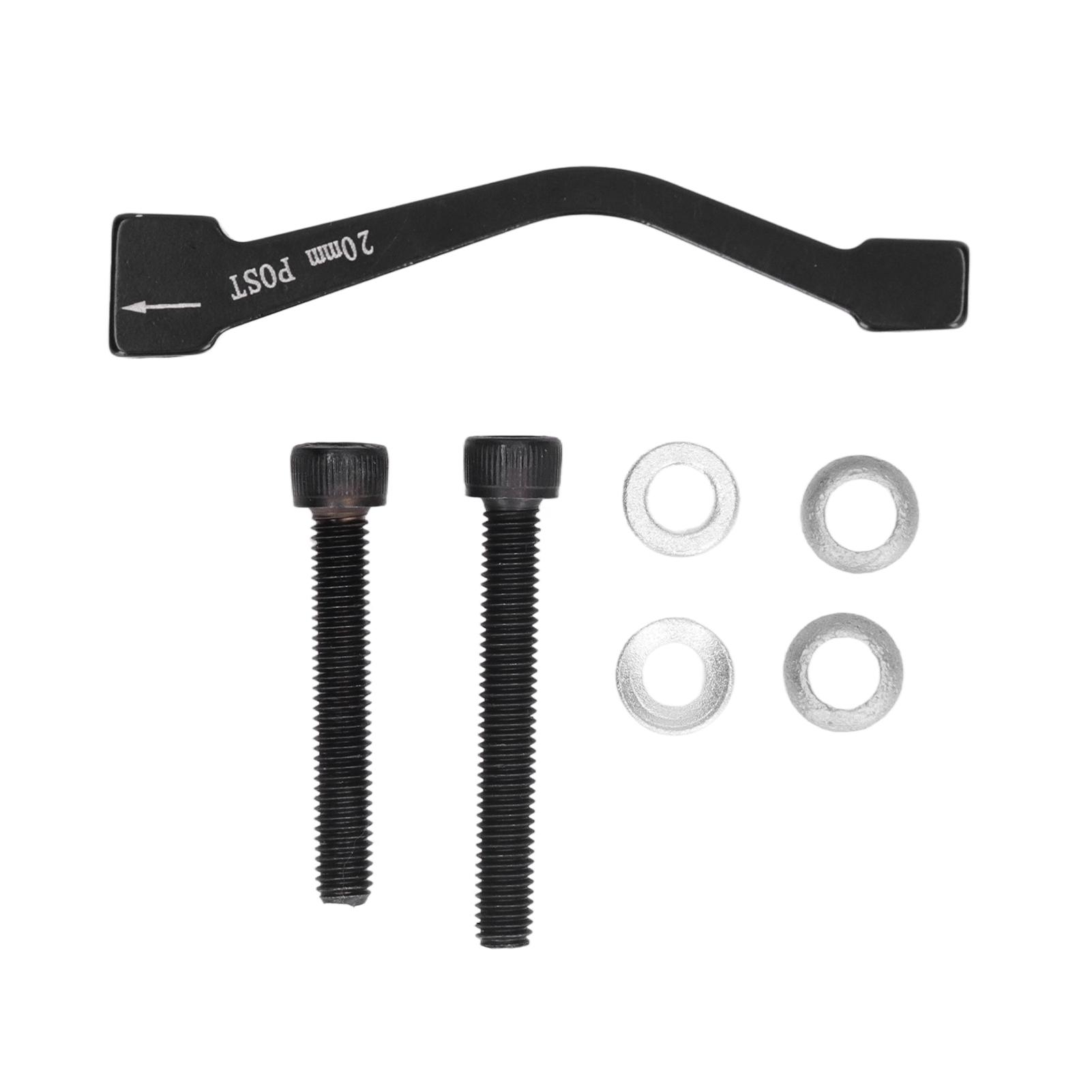 

Bike Disc Brake Adapter Aluminium Alloy Front Fork Frame Mount 180mm for Replacement