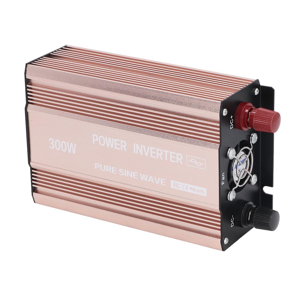 Auto reiner Sinus-Wechselrichter 300W Adapter Solar-PV-Panel Boost-Konverter mit LCD-Anzeige 24V