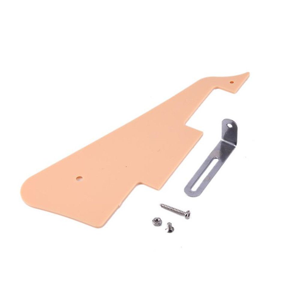 

Устойчивая к царапинам защитная накладка с крепежным держателем Пикгард для электрогитары Защитная накладка для гитары кремовый