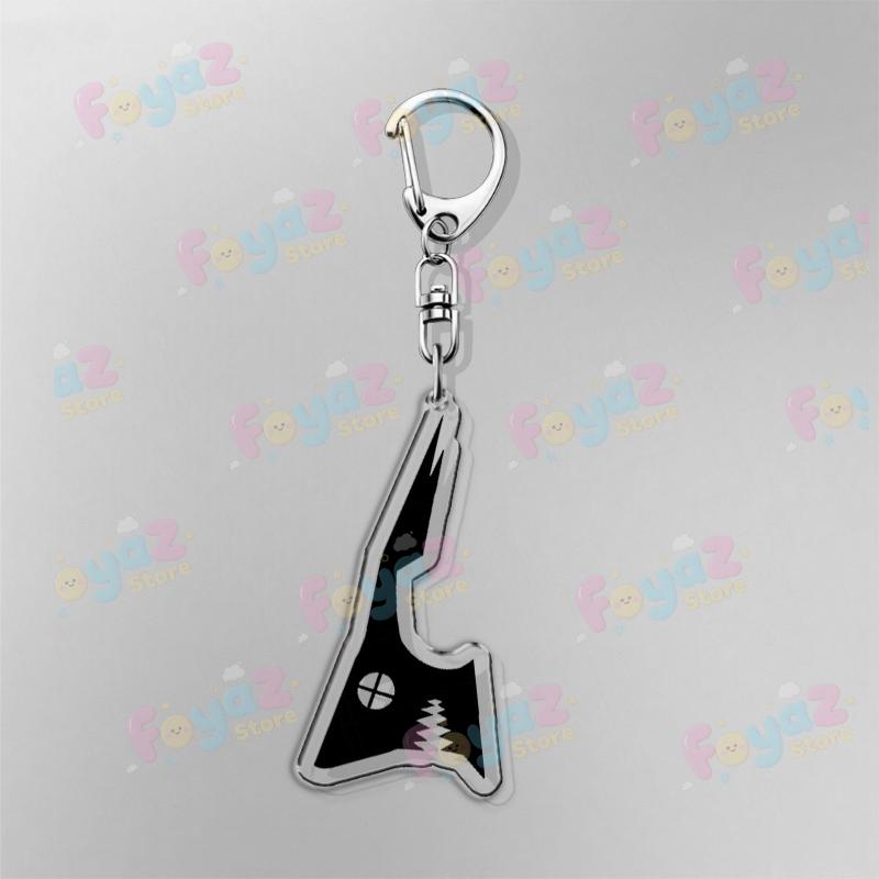 Anime Reze Art Keychain Accessories Bag Charms Devil Manga Women Keyrings Jewelry Csm Chibi Fans Freinds Gift