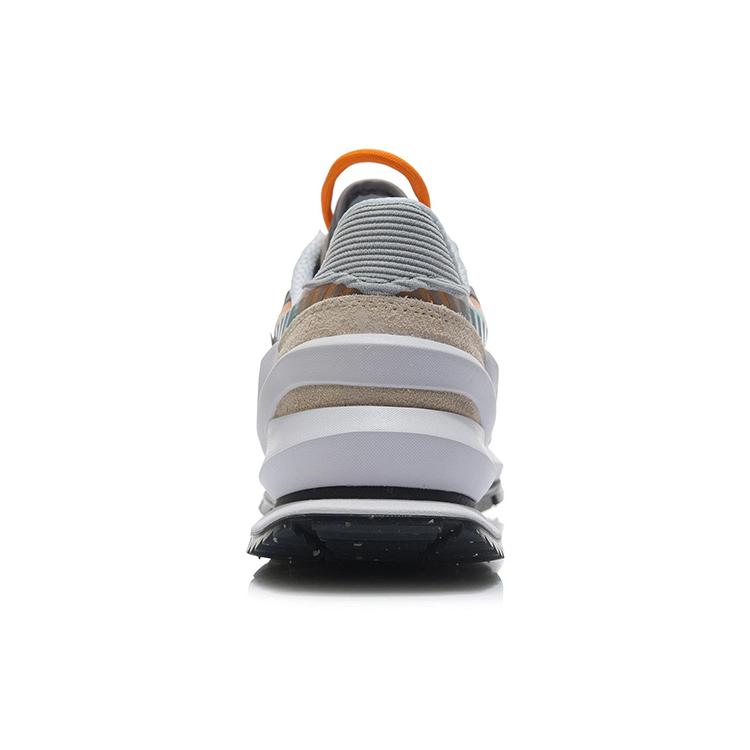 Li Ning Textile, Synthetic Leather, Split Suede Cushioning Slip Resistant Abrasion Resistant Breathable Low top AGCR047-8