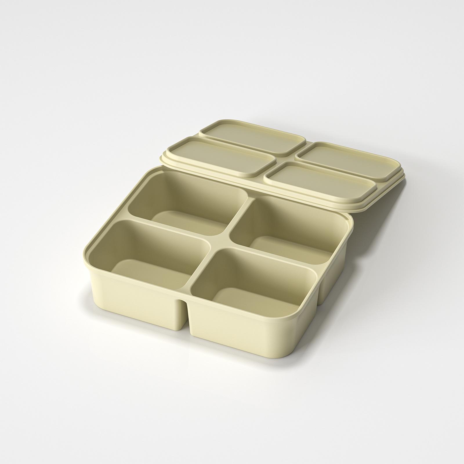 

4/6/12 grid Food-Grade Silicone Baby Food Freezer Tray - Easy Pop Out Ice Cube Mold for Infant Puree & Snacks DROPSHIPPING