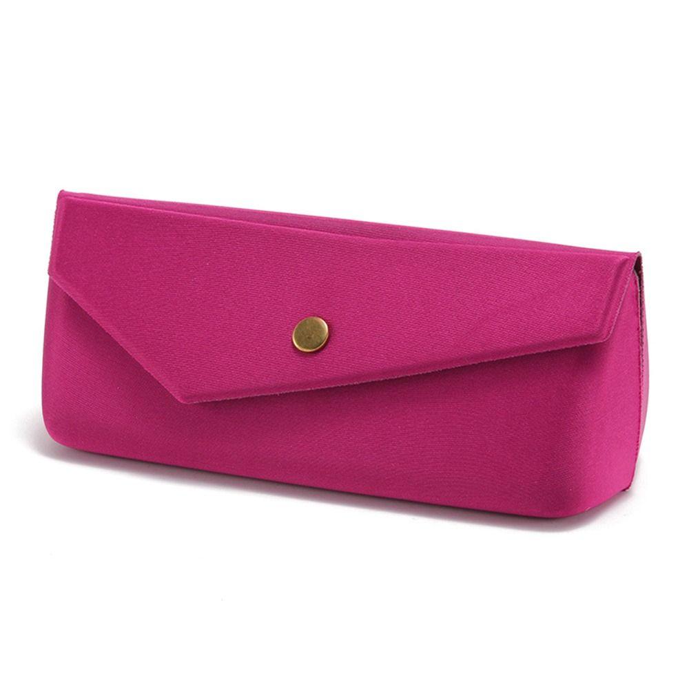 

Мягкий складной футляр для очков Портативный чехол для очков для близорукости Защита для очков Студенты красный