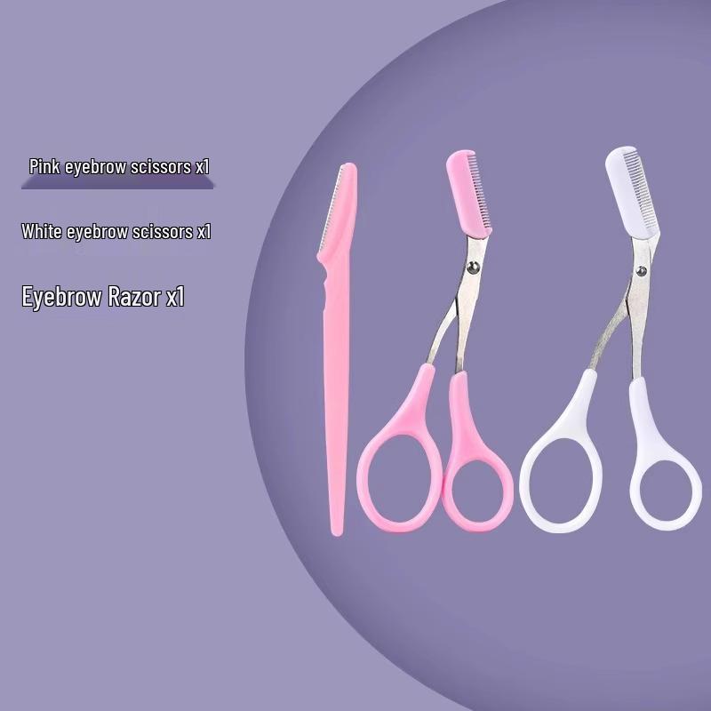 2025 New Folding Eyebrow Razor - Safe & Beginner-Friendly, Unisex Shaving Blade Full Set