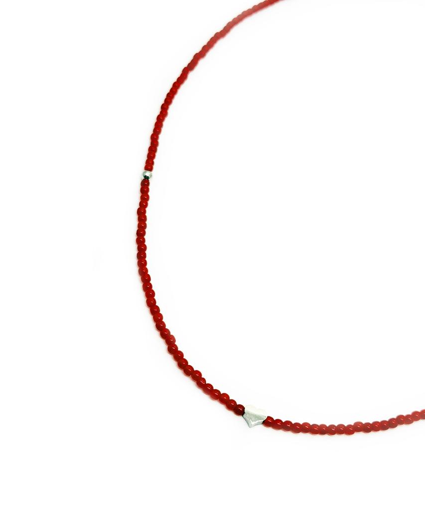 Monoflux Bt Heart Necklace_Cherry Pop