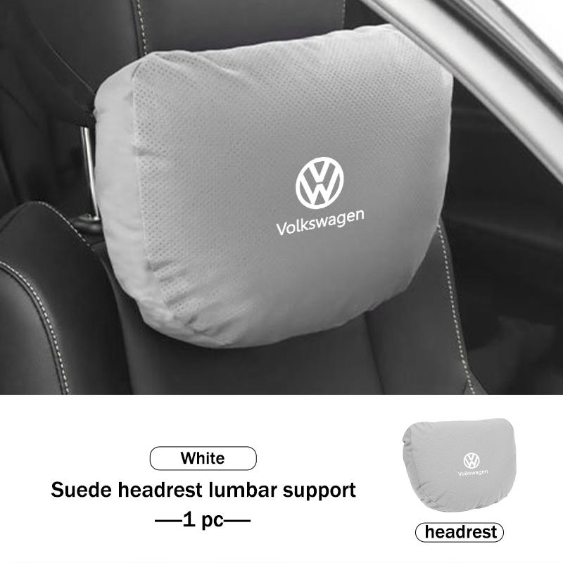 For Volkswagen VW Car Seat Headrest Durable Comfort EE32 Neck Support Non Slip Pillow Scirocco Passat Polo B5 B6 B7 CC Tiguan Sharan
