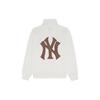 MLB New York Yankees Sweatshirt Unisex Creme 3ATRM1034-50CRS