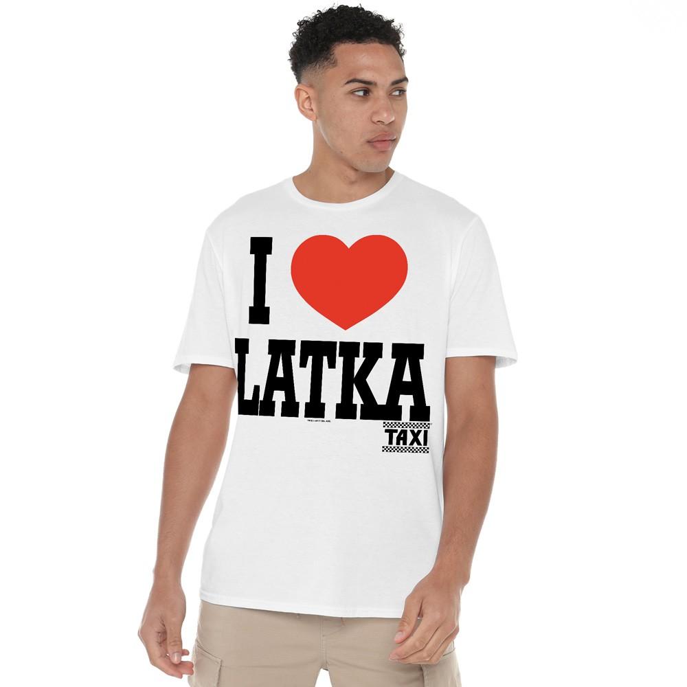 Taxi I Heart Latka T-Shirt S-5XL White XXXXL