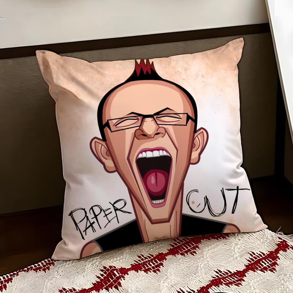 CChester BBennington Cushion Cover Reversible Soft Durable Pillow Cover Home  Car MultiScene Use for Daily Comfort