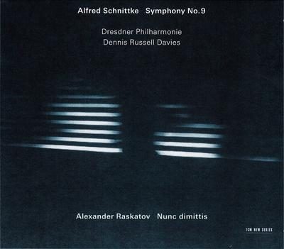 CD HILLIARD ENSEMBLE,SCHNITTKE,RASKATO - Symfoni 9 / Nunc Dimittis (Ocrd)  4766994 ECM Records 2009 Tyskland Klassiskt Begagnad