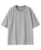 BRENSON Oversized 1:1 Striped Short Sleeve Tee ( 5 Colors )