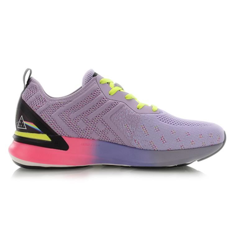 Li Ning Arashi Cushioning Low top Running Shoes Women's Soft Purple ARHP214-1