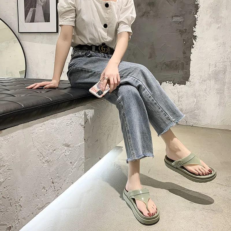 Sandalias de mujer sandalias señora clip punteras Thong Shoes Moda Bordado  Plataforma Hebilla Casual Zapatos de Playa Femeninos comprar a buen precio  — entrega gratuita, reseñas reales con fotos — Joom