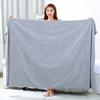 Asciugamano da bagno extra-large, asciugamano da massaggio per salone di bellezza, assorbente, ad asciugatura rapida, senza pelucchi, asciugamano da bagno per la casa
