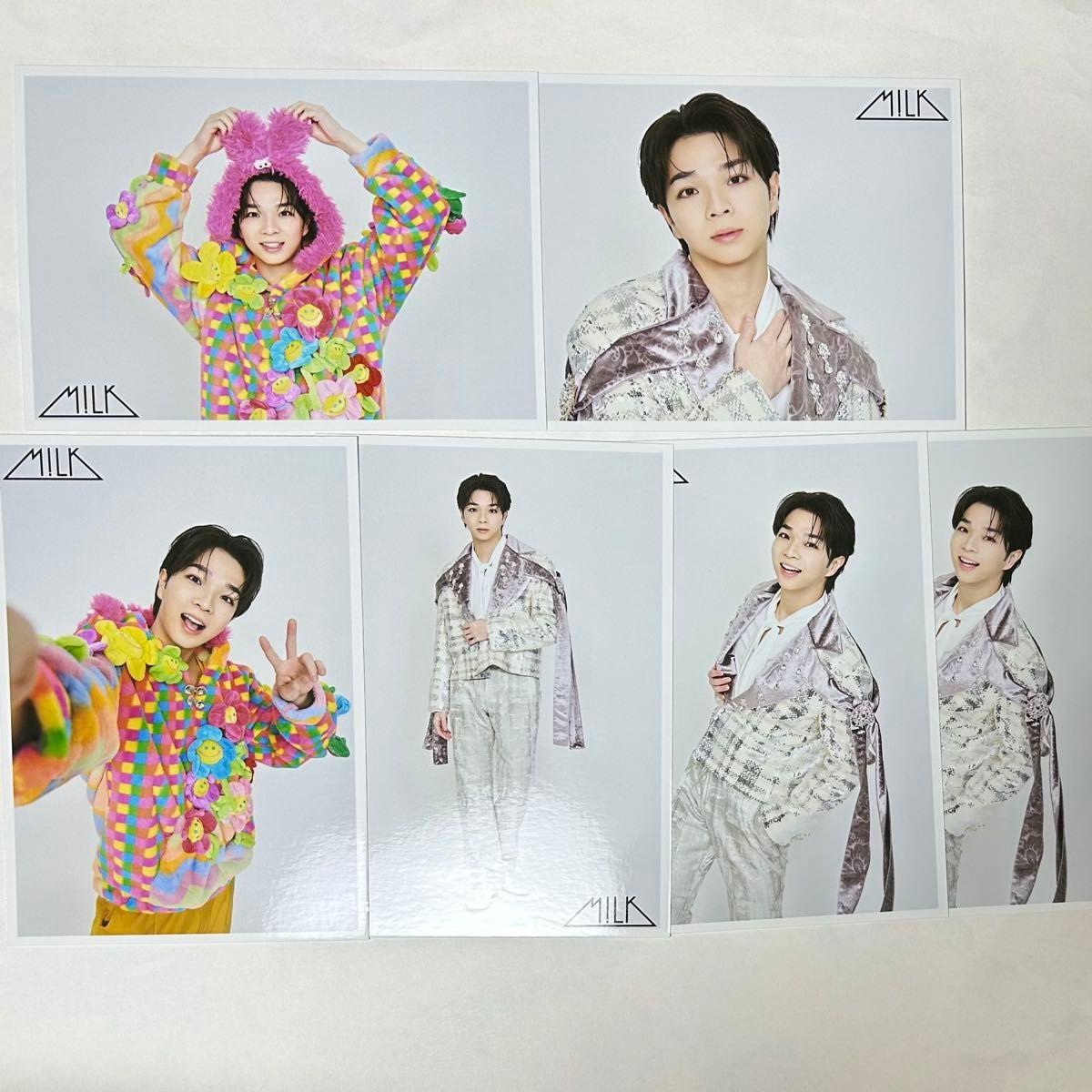 Used M!LK Taichi Shiozaki Raw Photo Bromide Smapo SMILE POP
