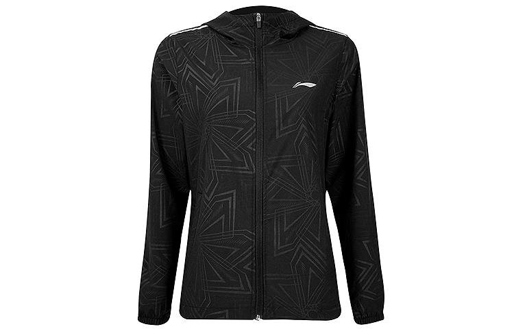 Li Ning Jackets Women s Black Hooded Moderate Other AYYR002-1 XXL