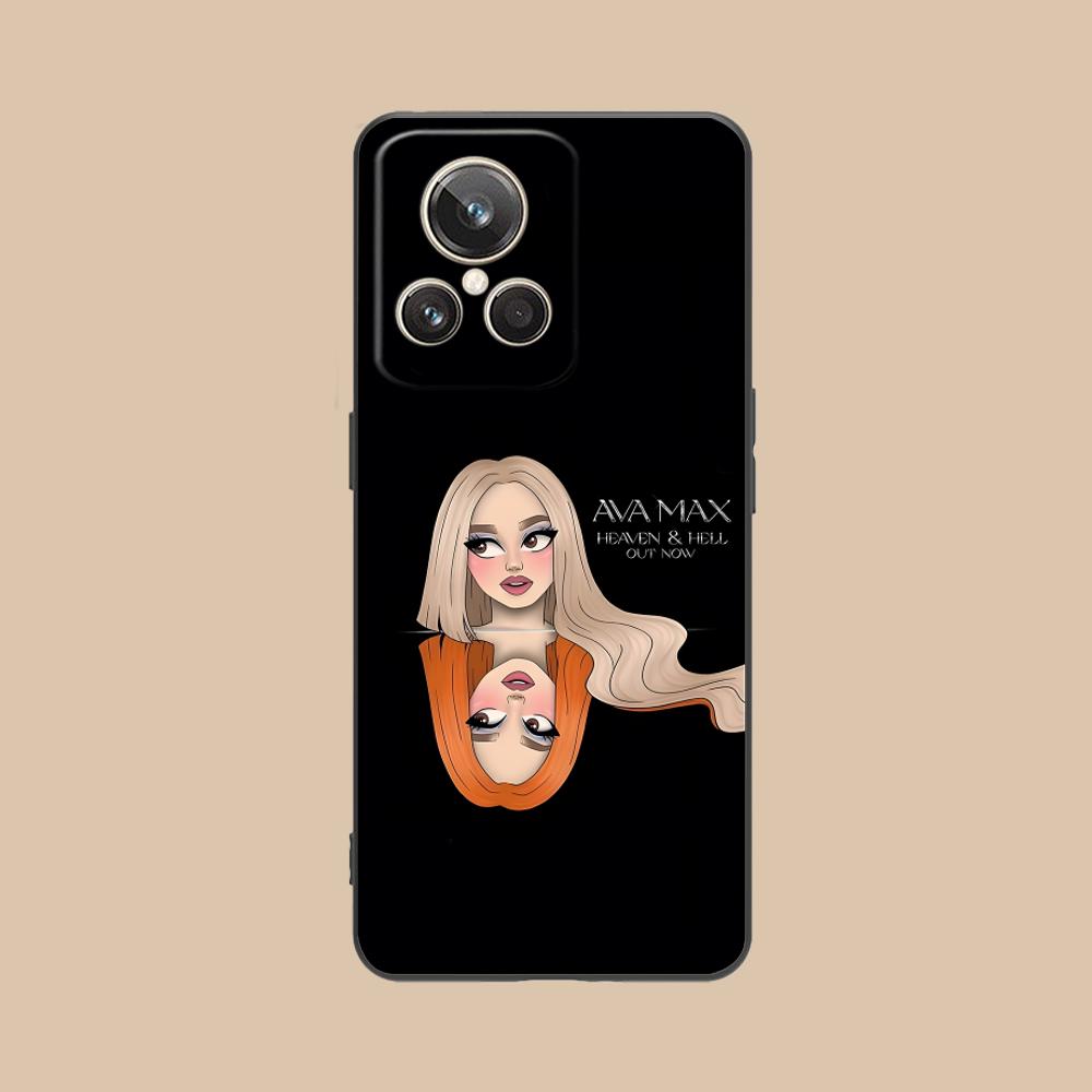 Fashion Ava Max Matte TPU Mobile Phone Case for Realme GT 8 Neo Pro C75 73 71 C67 65 C55 53 C35 31 C20 15 Colorful Cover