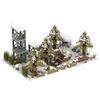 MOC WW2 Battlefield Brick Military Installation Gun Weapon Compatible Figure Building Block Toys For Children Adult Friends Gift