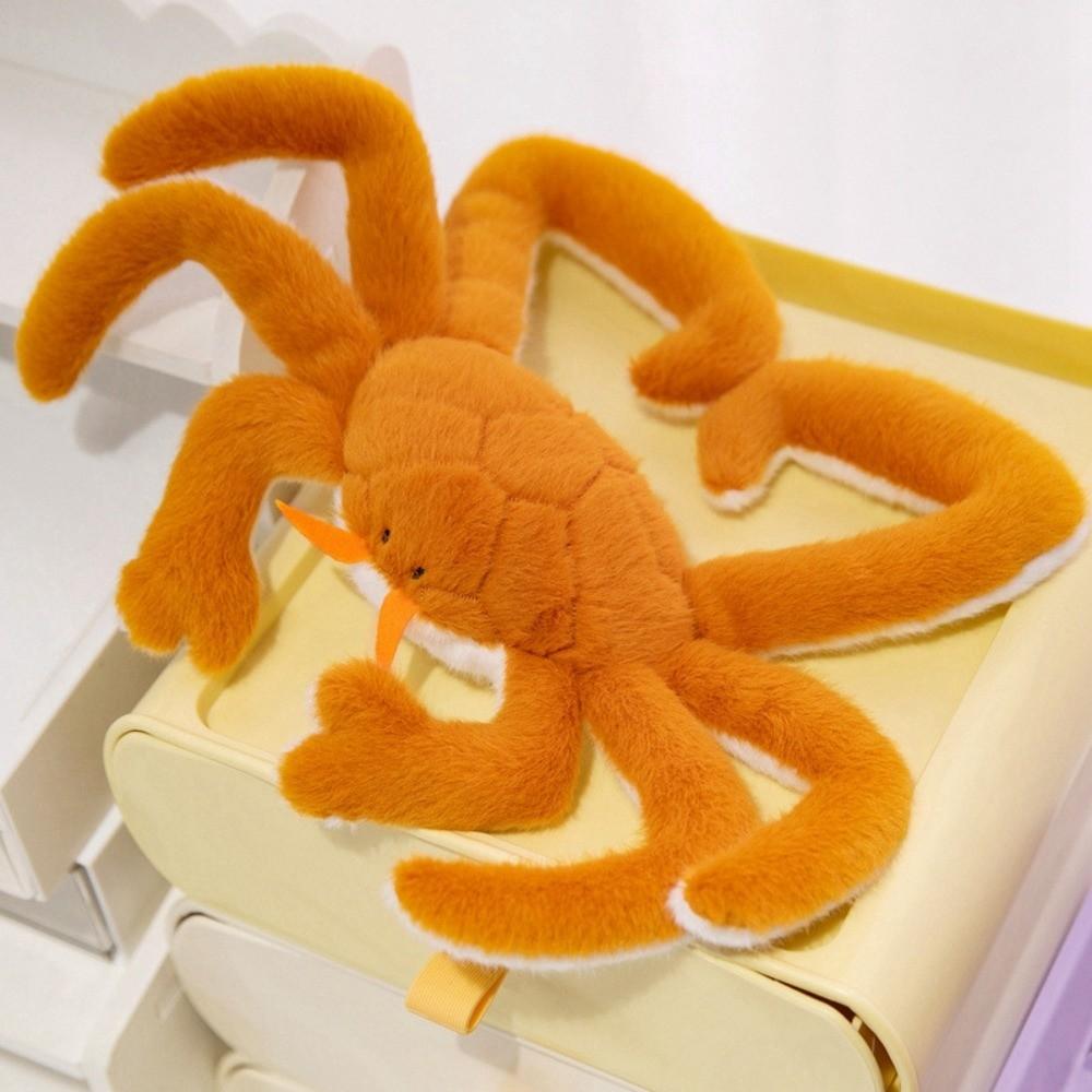 Simulation Crab Plush Doll Cartoon Sea Animal Doll Sleeping Pillow Crab Plush Toy Birthday Gift