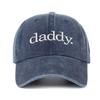 Adjustable daddy. Embroidery Caps Vintage Baseball Cap Fashion Sport Visors Cap  Father's Gift