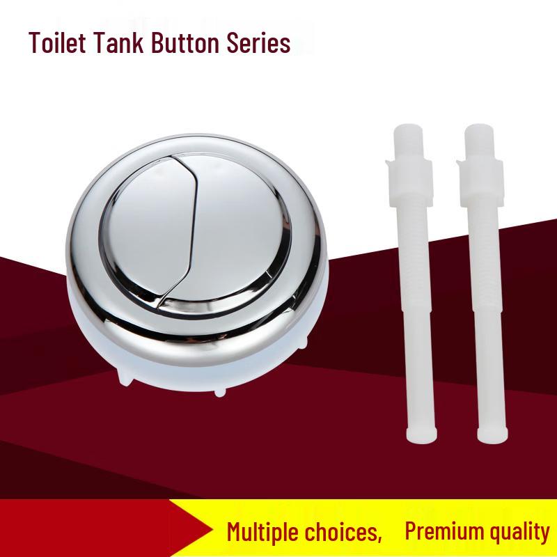 Youshu Round Toilet Tank Dual Flush Button Set
