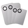 1 Set Stainless Steel Makeup Mixer Nail Polish Mixing Plate Foundation Eyeshadow Mixer Eyeshadow Palette with Spatula Rod