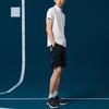 Li Ning Wade Series Letter Pattern Casual Sports Shorts Men shorts Black AKSR213-1