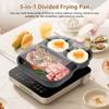 3 In 1 Egg Frying Pan Nonstick Omelette Aluminium Alloy Omelette Pan Breakfast Burgers Frying Pan Kitchen Gadget Steak Fryingpan