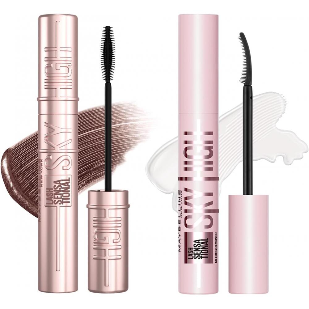 Maybelline Sky High Mascara Waterproof 08 + Sky High Remover 08 Yukaage Mocha