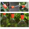 10Pcs Hanging Misting Nozzle Fog Nozzle Hanging Anti Drip Misting Sprinkler Kits For Hoses Mist Water Sprayer