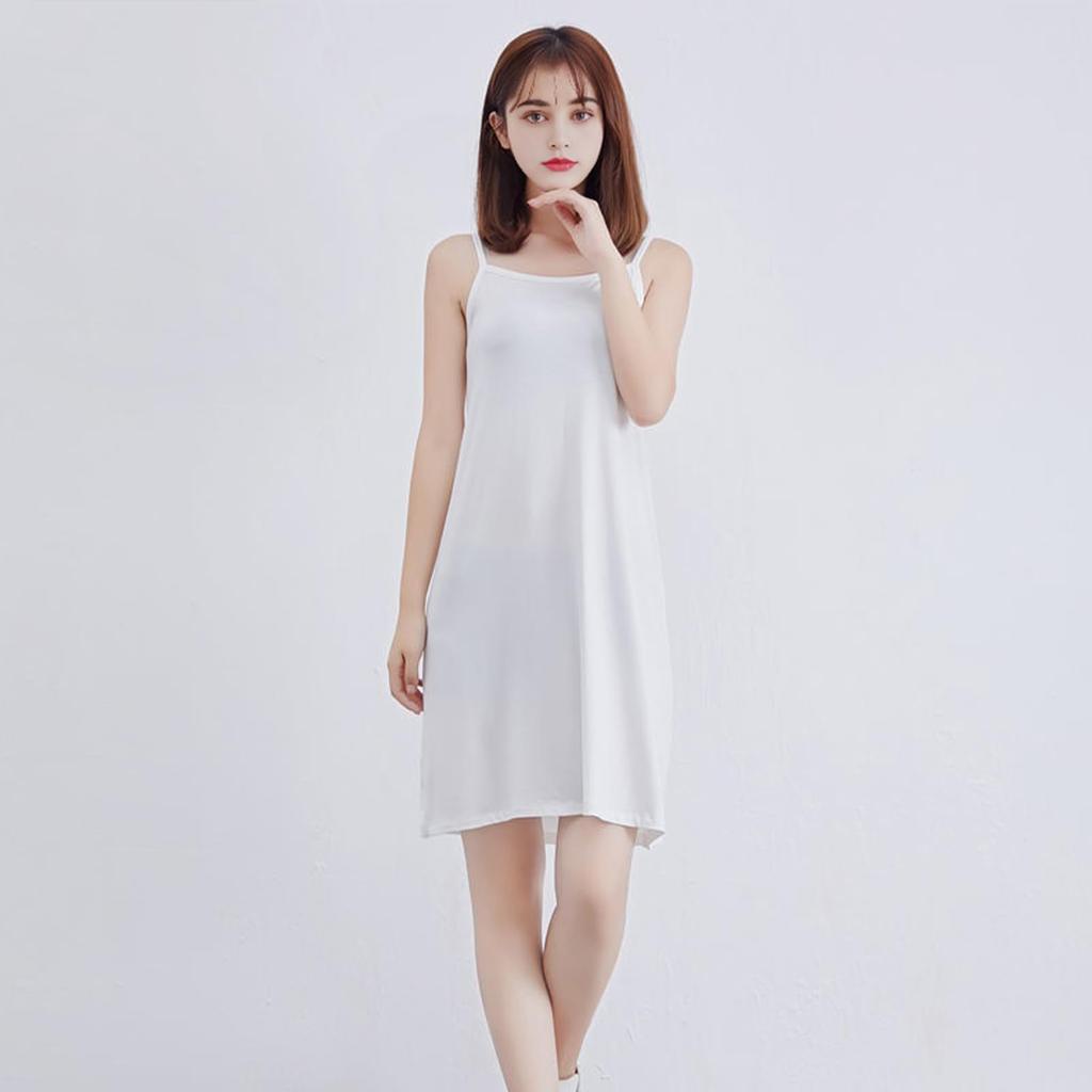 Moerstar Modal Camisole Tank Loose Solid Comfortable Relaxed All 4 Colors Women's Petticoat, Loungewear, Slip, Pajamas, Dress, Loungewear, Top,