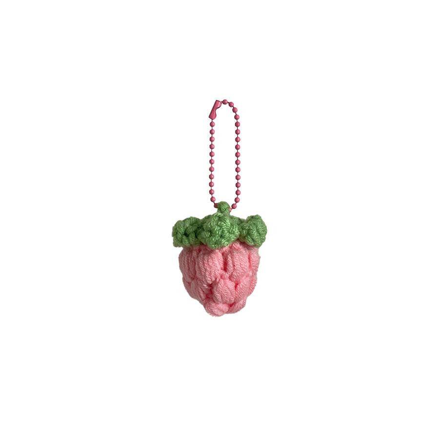 Kreativ Niedlich Erdnuss Sonnenblume Gestrickte Puppe Taschenanhänger Mädchen Herz Umhängetasche Accessoires Ornamente Geschenk