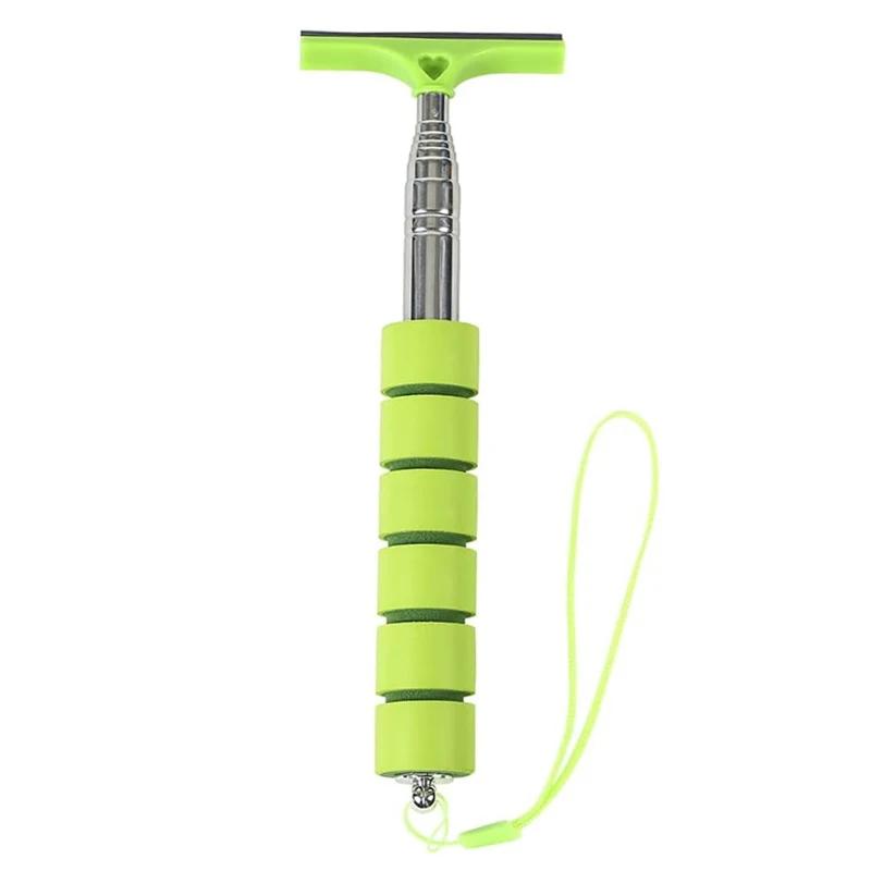 Retractable Car Rearview Mirror Wiper Portable Rainy Cleaning Supplies Rearview Mirror Water Remover Glass Rain Cleaning Tool