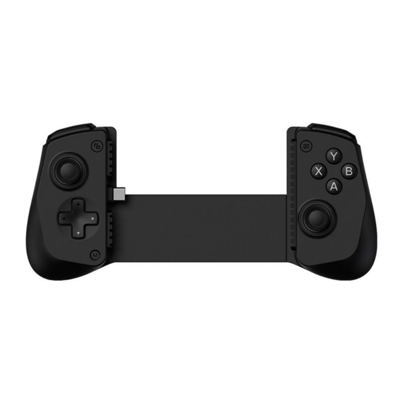 

Универсальный растягивающийся мобильный игровой контроллер для телефонов с портами Type-C Plug and Play, эргономичные кнопки, низкая задержка чёрный