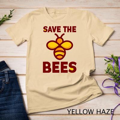 Rettet die Bienen Imker Honigbienenliebhaber Naturschutz T-Shirt Unisex-T-Shirt