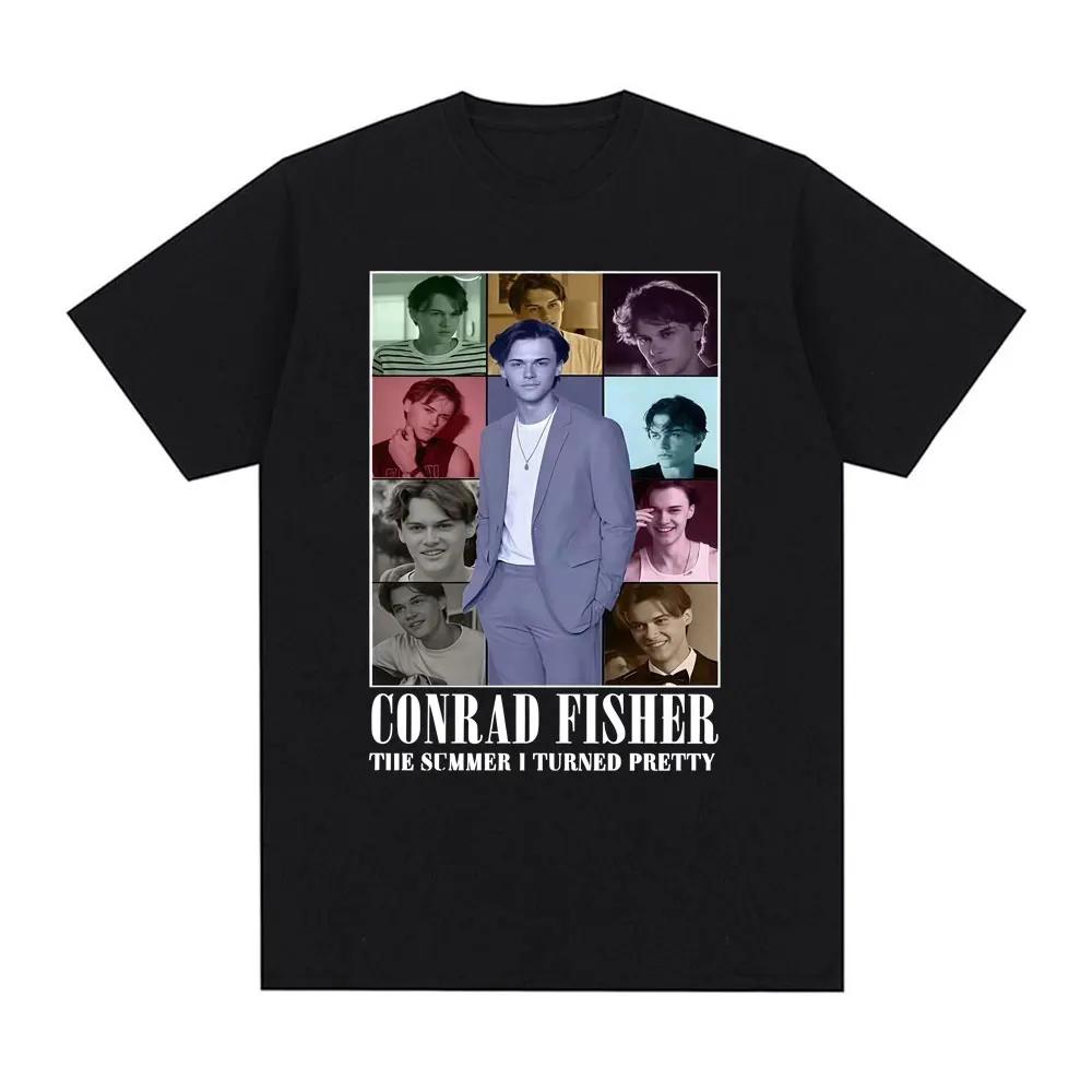Fashion Team Conrad Cousins Beach Vintage Graphic T-Shirt Clothing Fashion Graphic T-shirt Men's and Women's Casual Loose Tops