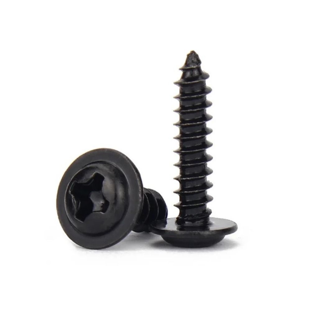 Fully Threaded Self-Tapping Screw Assortment Kit Drilling for Metal, Furniture