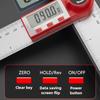 360 Degree Protractor Digital Display Angle Ruler High-precision Electronic Measuring Instrument Portable Measuring Tools
