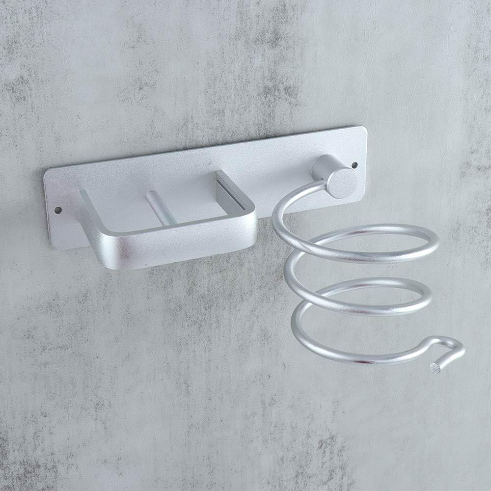 Curling Iron Organizer Storage Rack Hair Straightener Shelf Styling Tools Stand Hair Dryer Holder